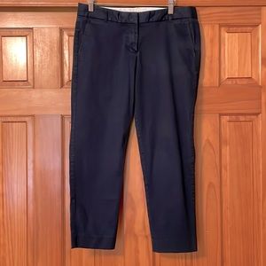 J Crew Navy Cropped Pant